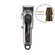 Wahl Cordless Super Taper Pro Clipper with BONUS Barber Cape