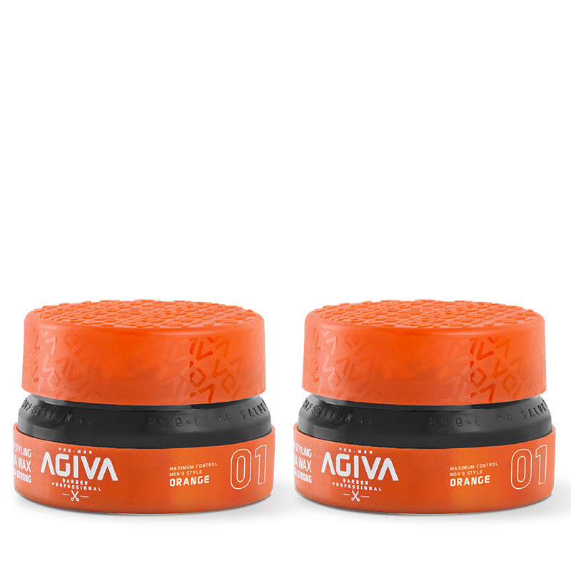 Agiva Styling Aqua Wax 01 Strong Orange 155ml