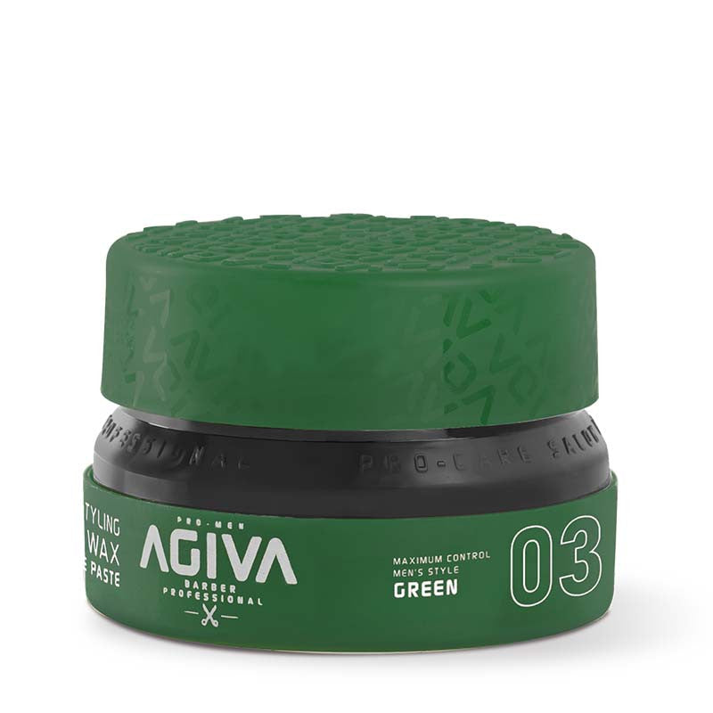 Agiva Styling Hair Wax 03 Matte Paste Green 155ml