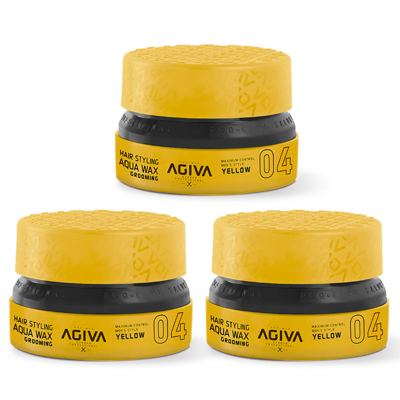 Agiva Styling Aqua Wax 04 Grooming Yellow 155ml