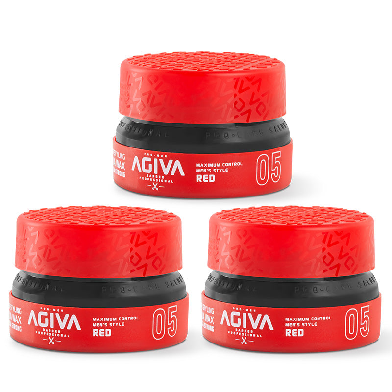 Agiva Styling Aqua Wax 05 Mega Strong Red 155ml