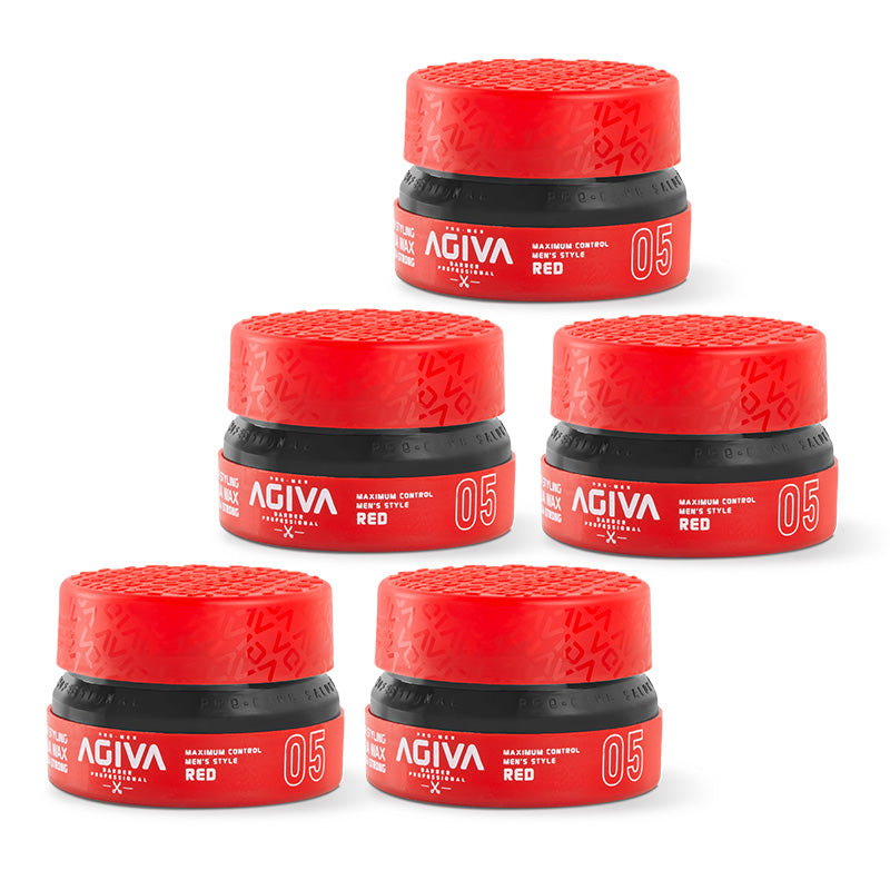 Agiva Styling Aqua Wax 05 Mega Strong Red 155ml
