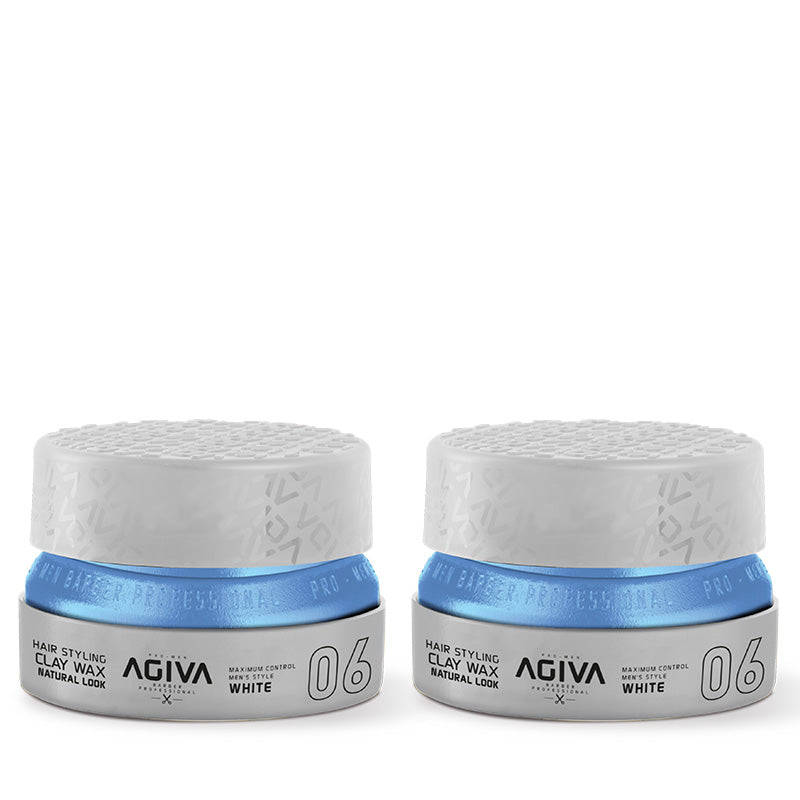 Agiva Styling Clay Wax 06 Natural Look White 155ml