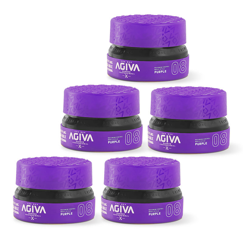 Agiva Styling Aqua Wax 08 Cool Bright Purple 155ml