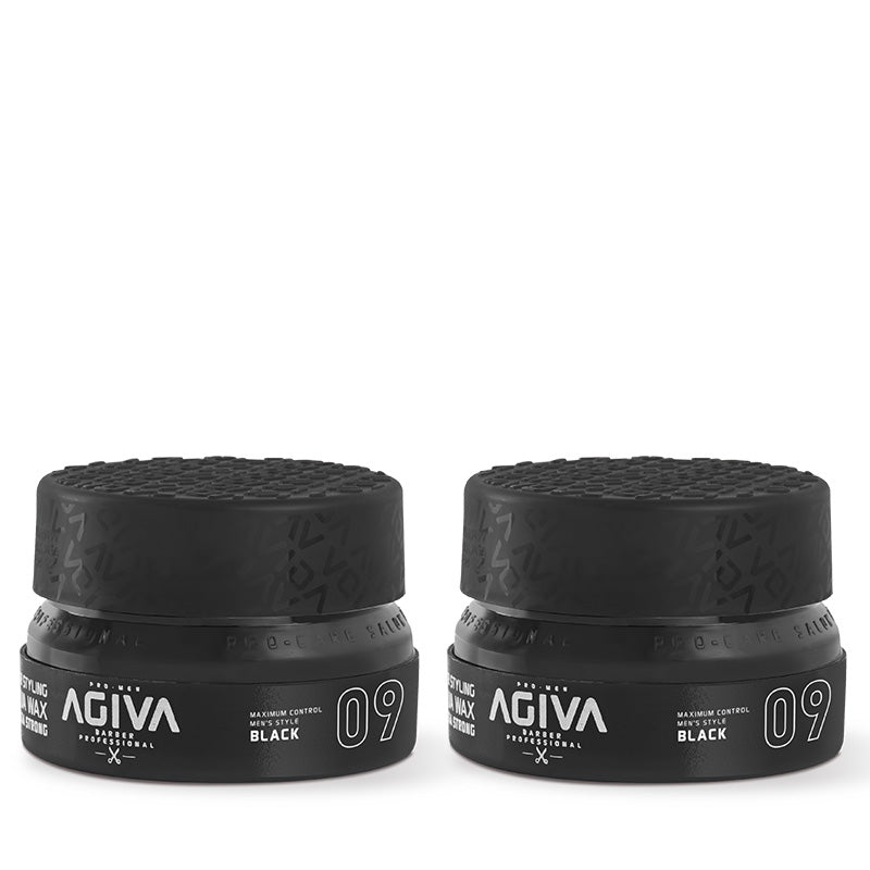 Agiva Styling Aqua Gel Wax 09 Black 155ml