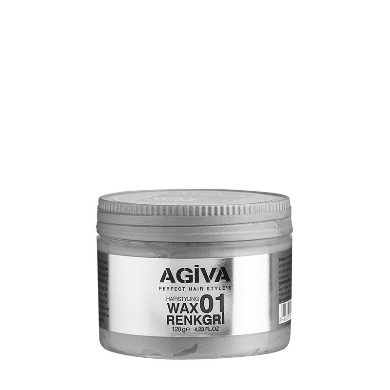 Agiva Hair Pigment Wax 01 Ash 120g