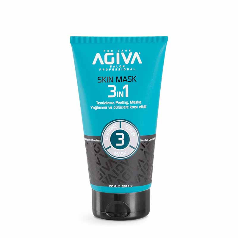 Agiva Skin Mask 3-IN-1 Cleaning - Scrub - Mask 150ml