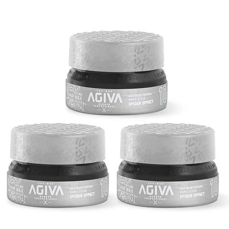 Agiva Styling Hair Wax Spider 10 Spider Effect 155ml