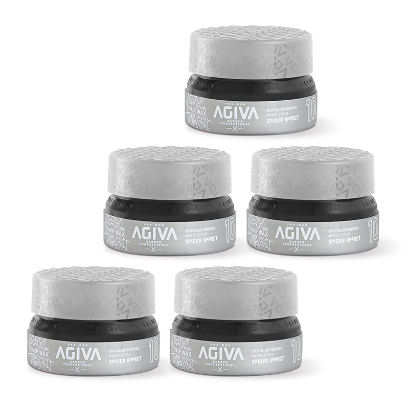 Agiva Styling Hair Wax Spider 10 Spider Effect 155ml