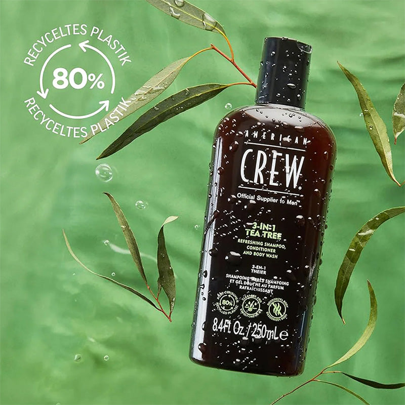 American Crew 3in1 Tea Tree Wash 450ml