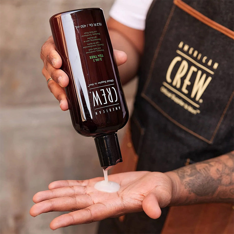 American Crew 3in1 Tea Tree Wash 450ml