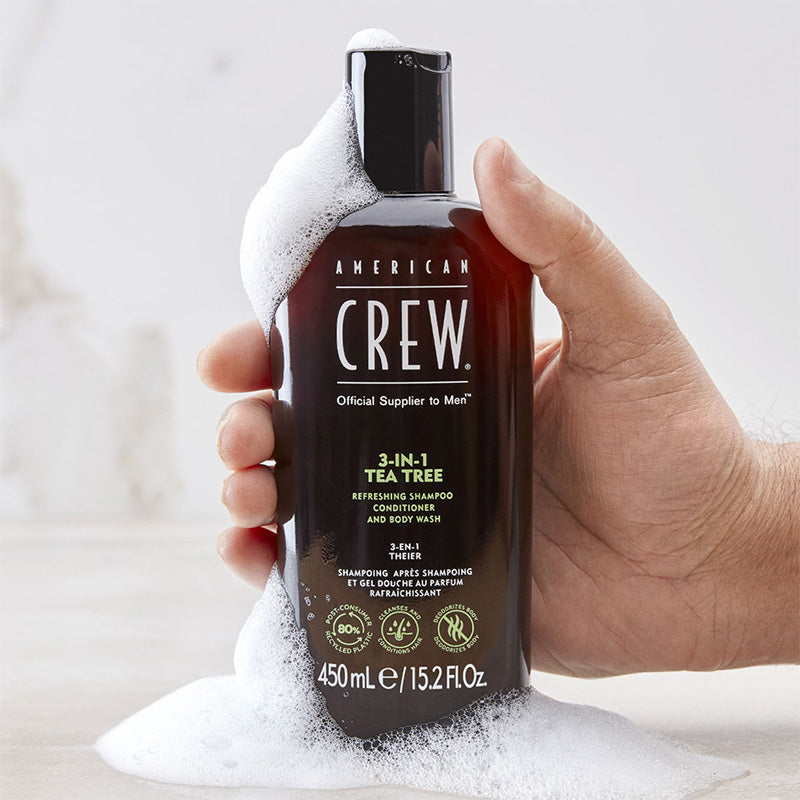 American Crew 3in1 Tea Tree Wash 450ml