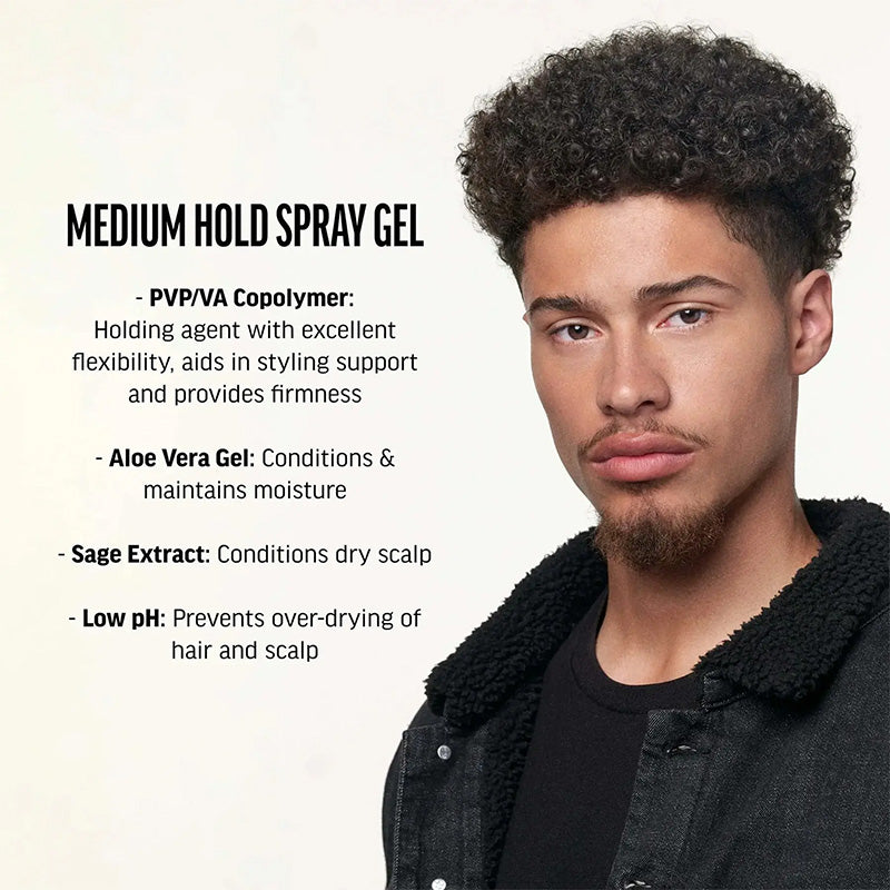 American Crew Medium Hold Spray Gel 250ml