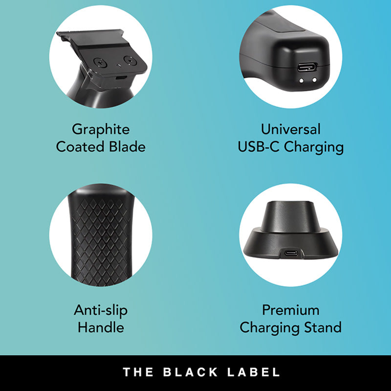 Koofex x The Black Label Hair Cutting Kit for Home Use – Professional Barber Set