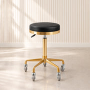 Ely Salon Stool Gold