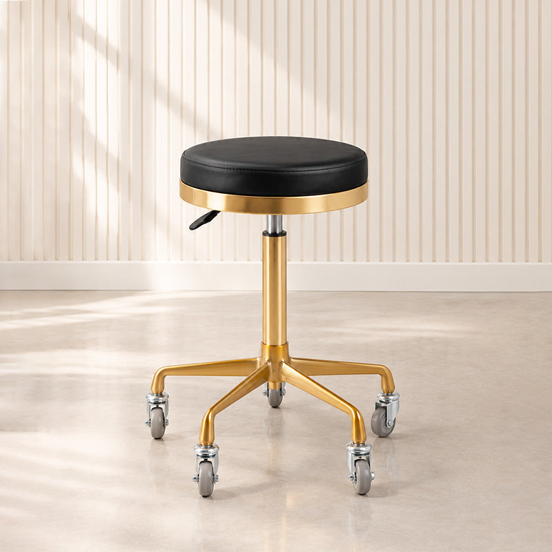 Ely Salon Stool Gold