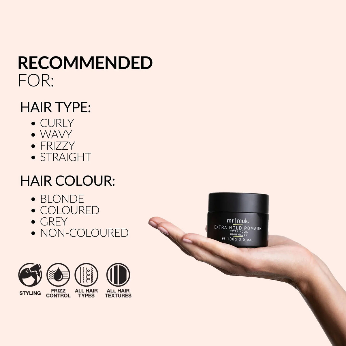 Mr Muk Extra Hold Pomade 100g
