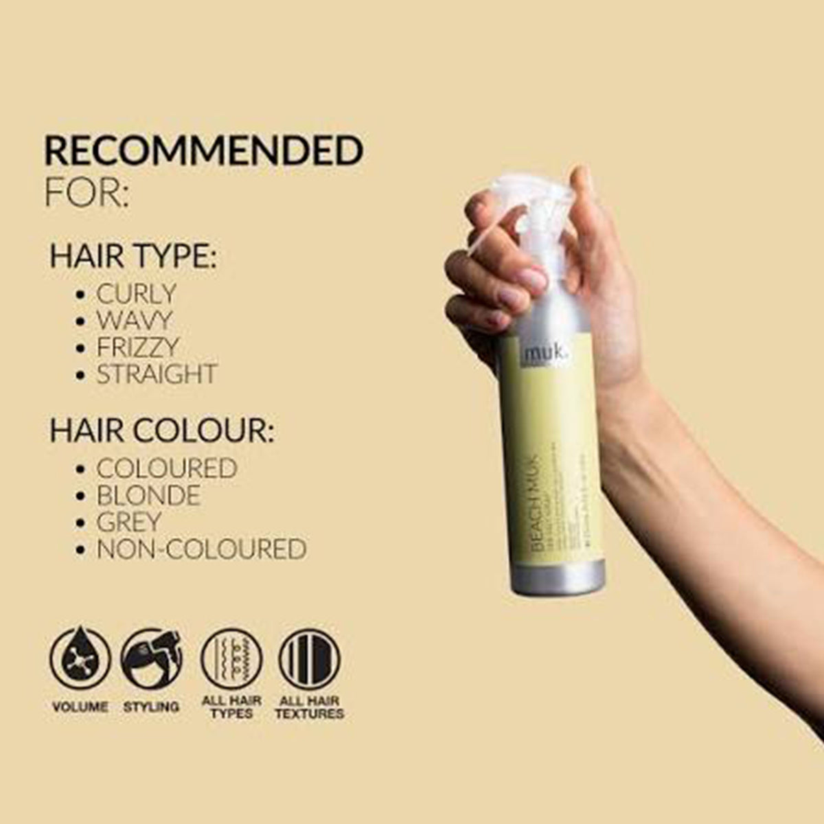 Muk Beach Sea Salt Spray 250ml