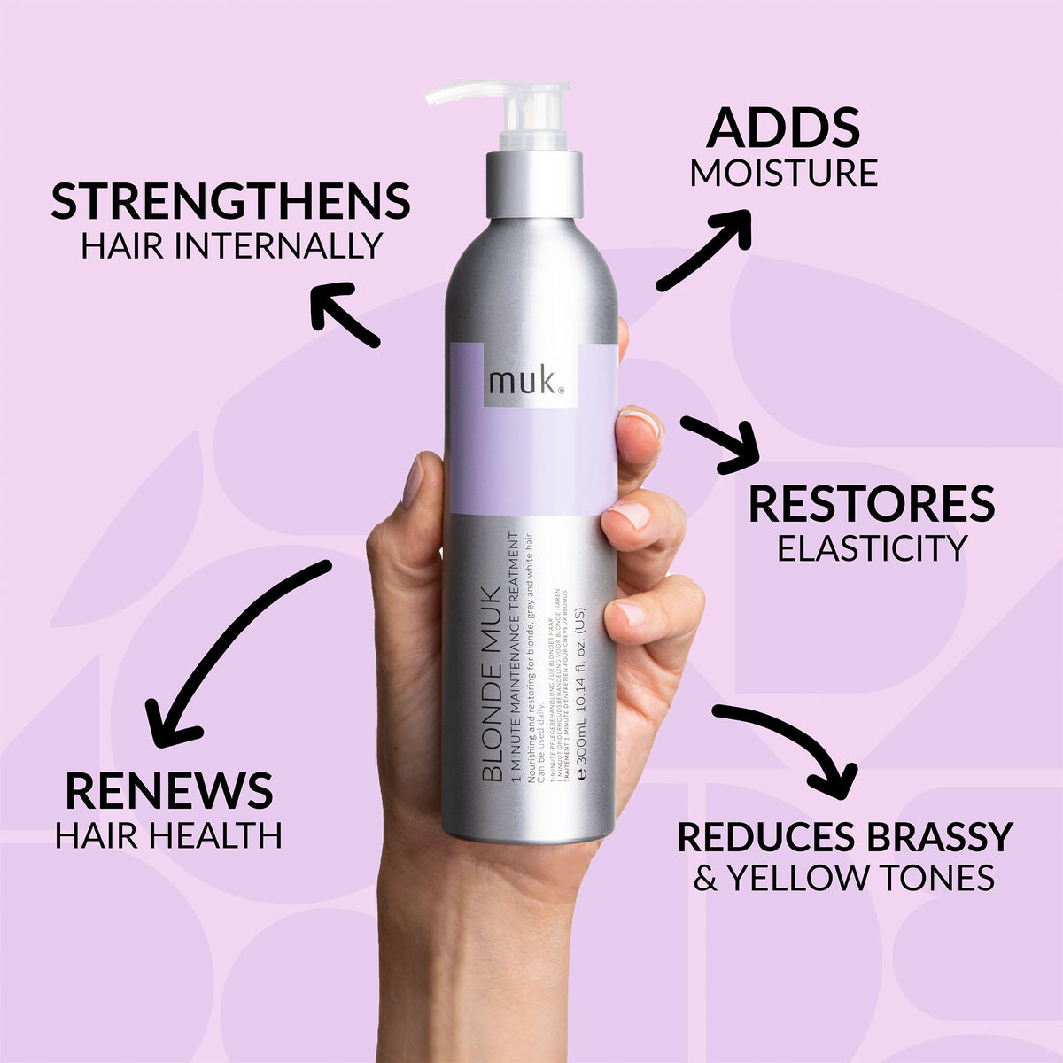 Muk Blonde 1 Minute Maintenance Treatment 300ml