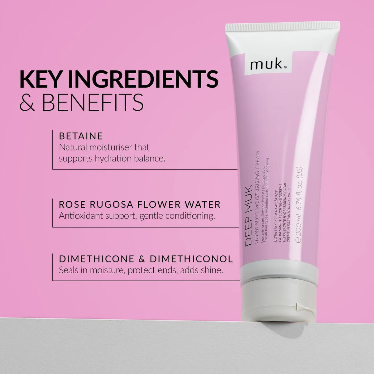 Muk Deep Ultra Soft Moisturising Cream 200ml