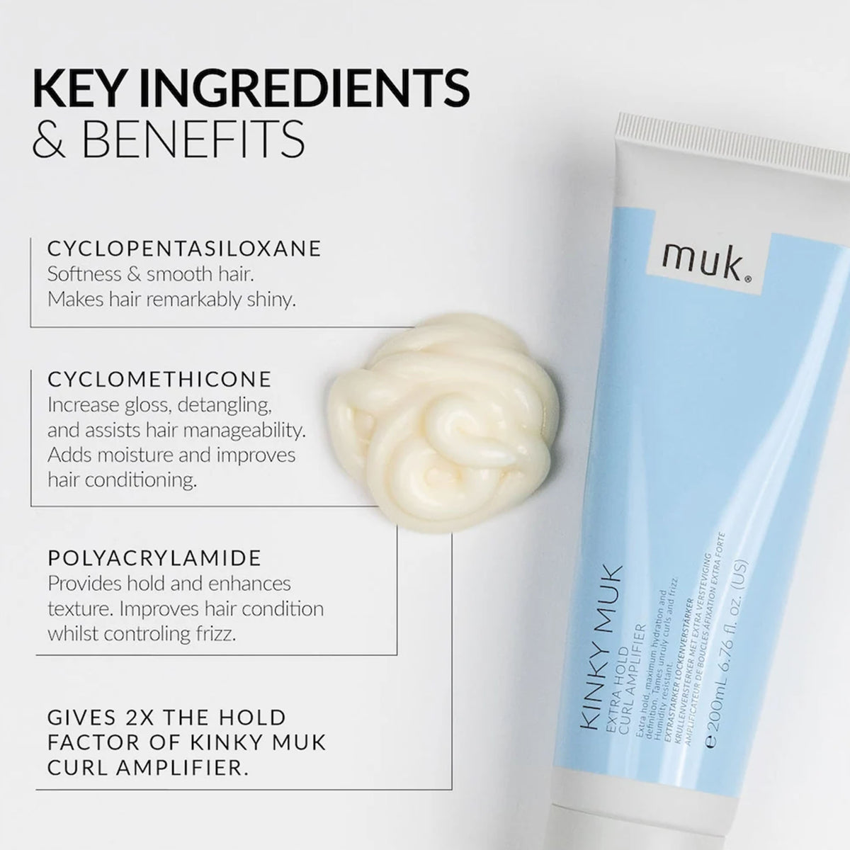 Muk Kinky Extra Hold Curl Amplifier 200ml