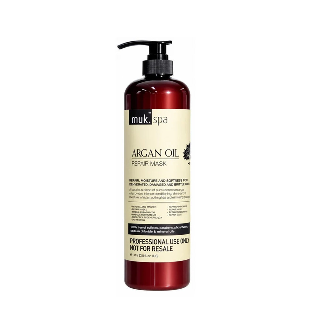 Muk Spa Argan Oil Repair Mask 1L