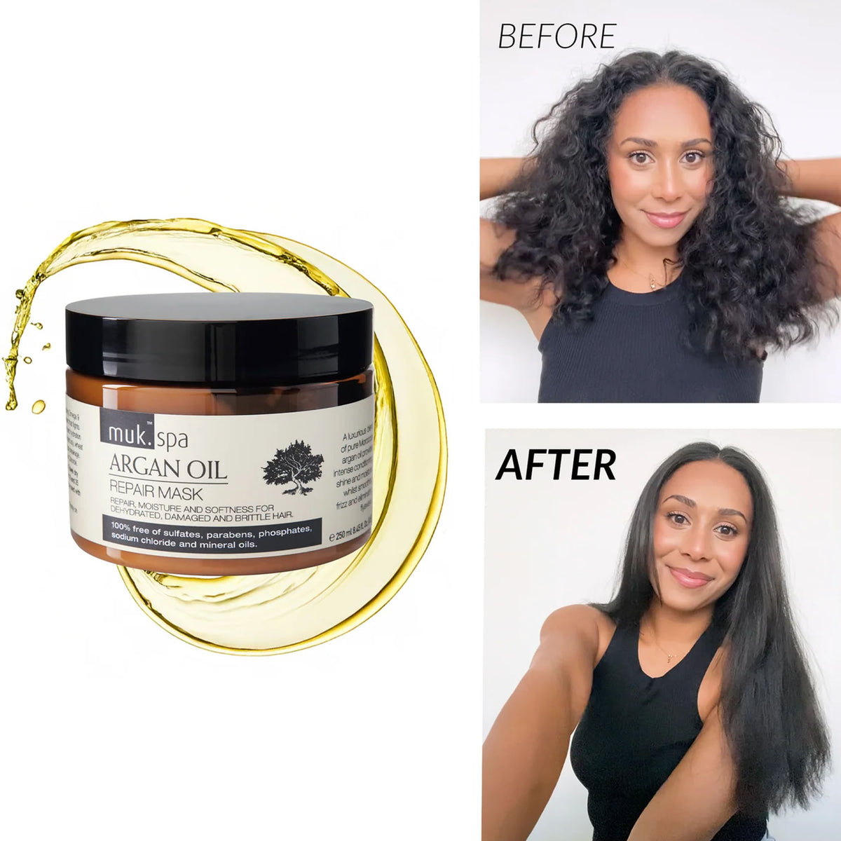 Muk Spa Argan Oil Repair Mask 250ml