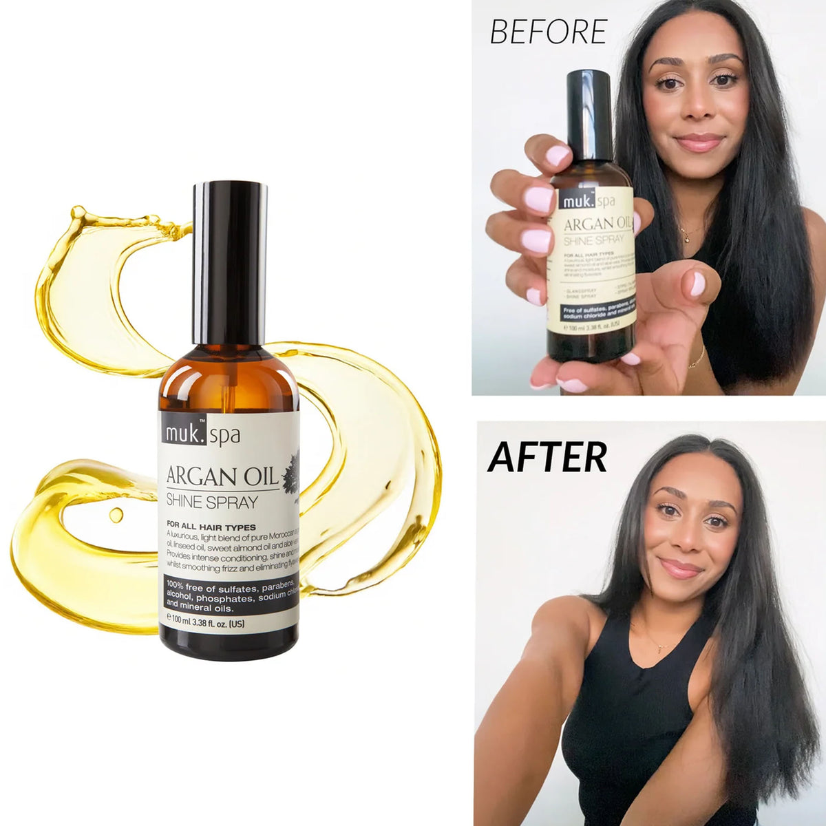 Muk Spa Argan Oil Repair Shine Spray 100ml