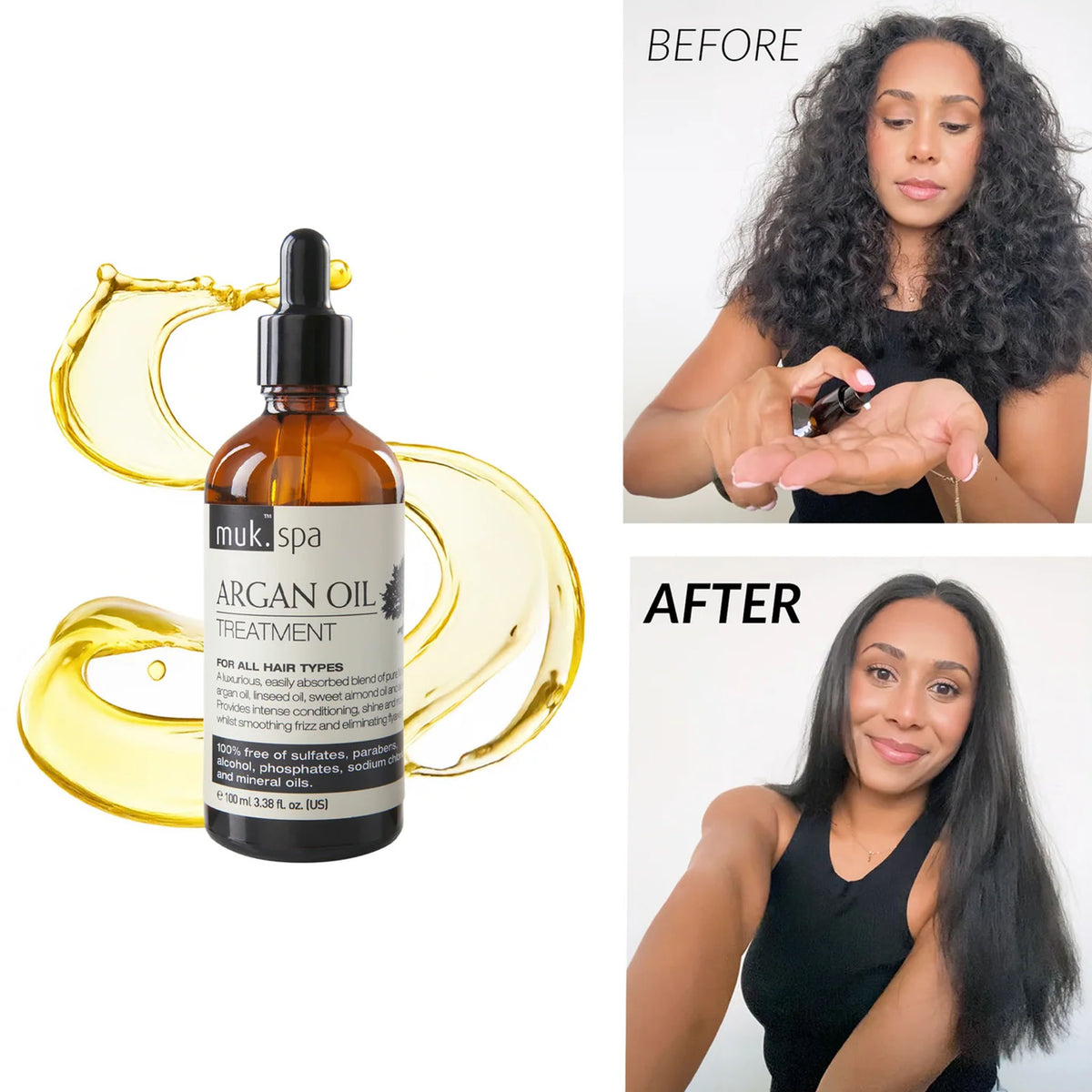 Muk Spa Argan Oil Repair Treatment 100ml