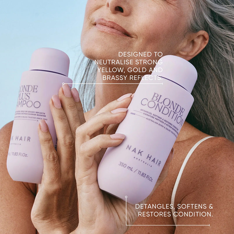 Nak Hair Signature Blonde Plus Trio Set