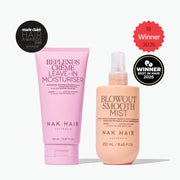 Nak Hair Signature Leave-in Moisturiser & Blowout Smooth Mist Bundle