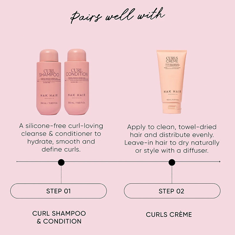 Nak Hair Curls Signature Trio Set