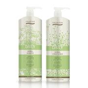 Natural Look Daily Herbal Shampoo & Conditioner Duo 1L Set