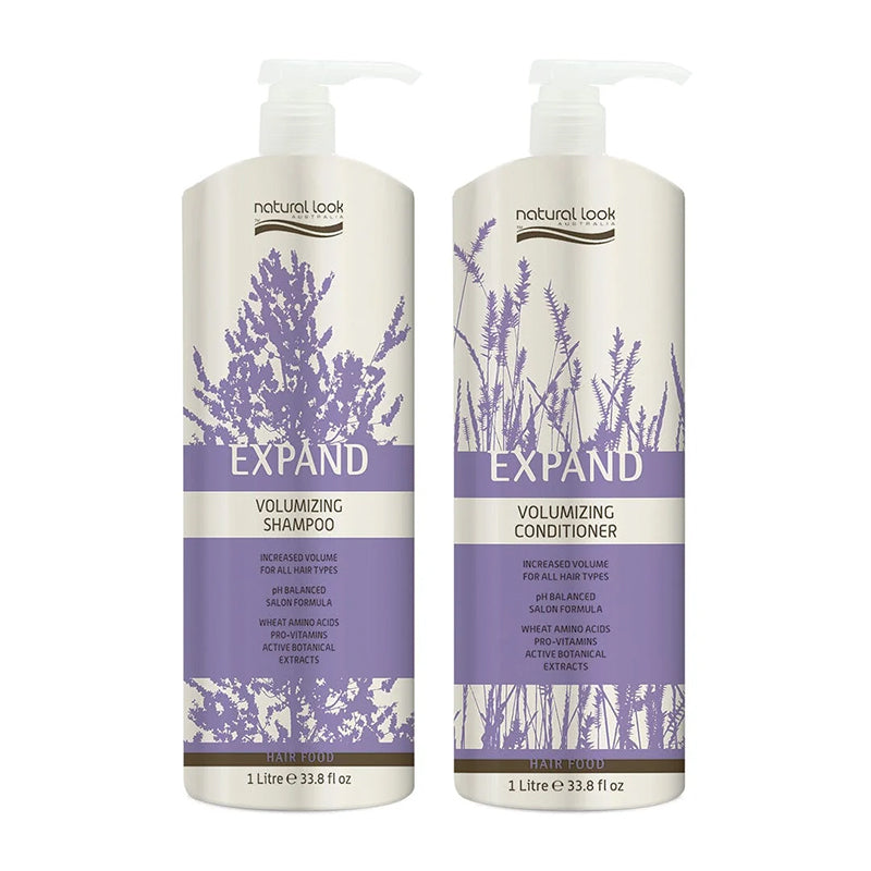 Natural Look Volumizing Shampoo & Conditioner 1L Duo Set