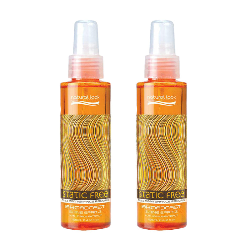 Natural Look Static Free Broadcast Shine Spritz 125ml