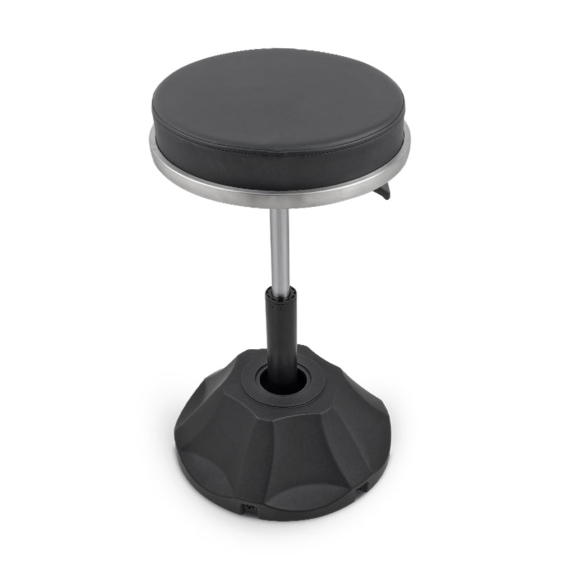 Tilt Round Stool Black