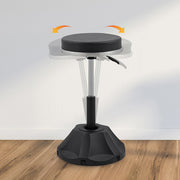 Tilt Round Stool Black