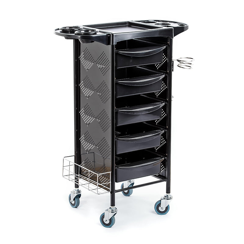 Vista Hair Trolley Black M3015B