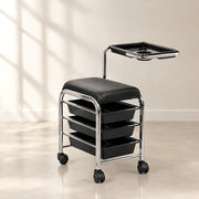 Viva Pedicure Cart Stool/Trolley with Shelves