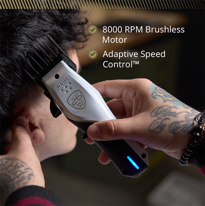 Wahl Professional Vapor CE + Charge Stand with BONUS CAPE